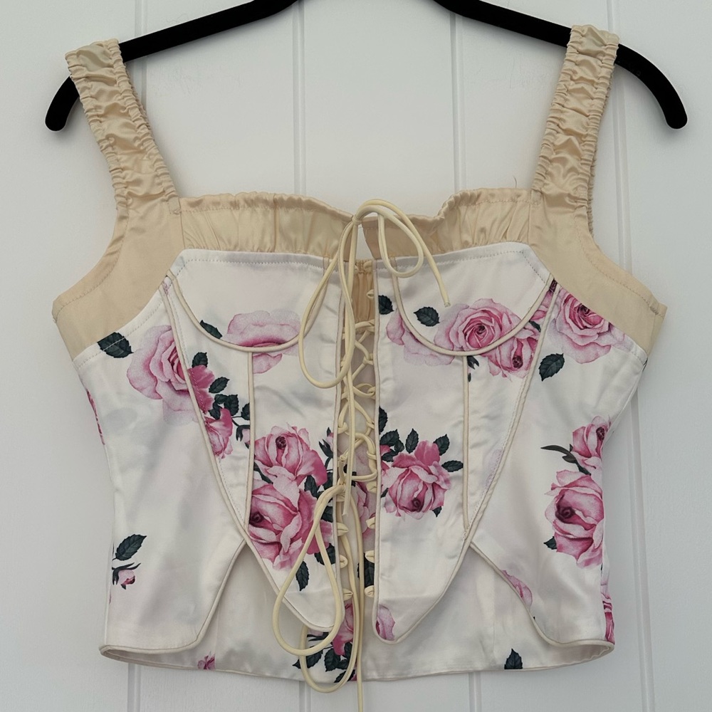 👛 2/$25👛 Etsy Floral Tank Top NWOT